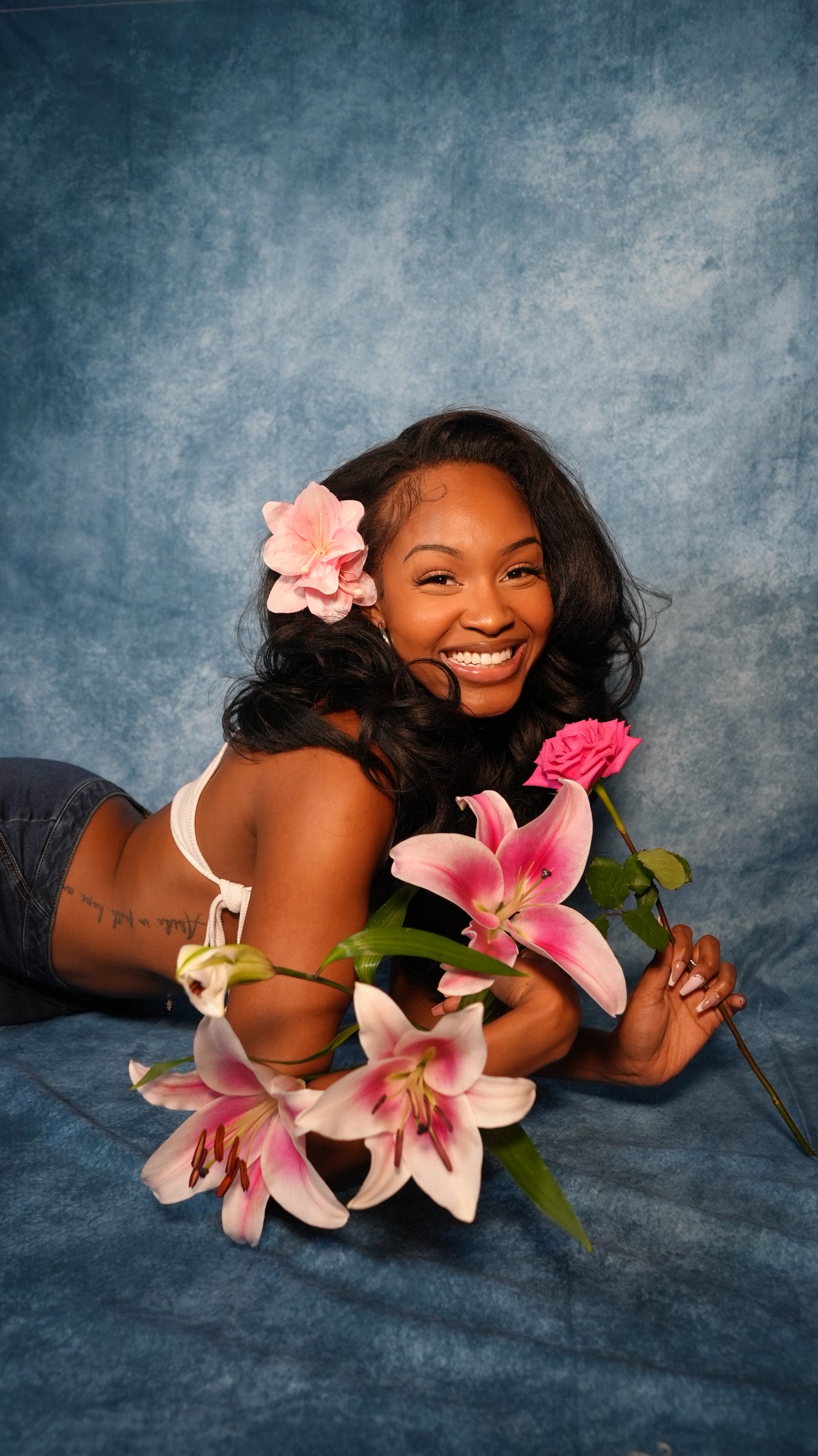 Faux Flower Clip Bundle