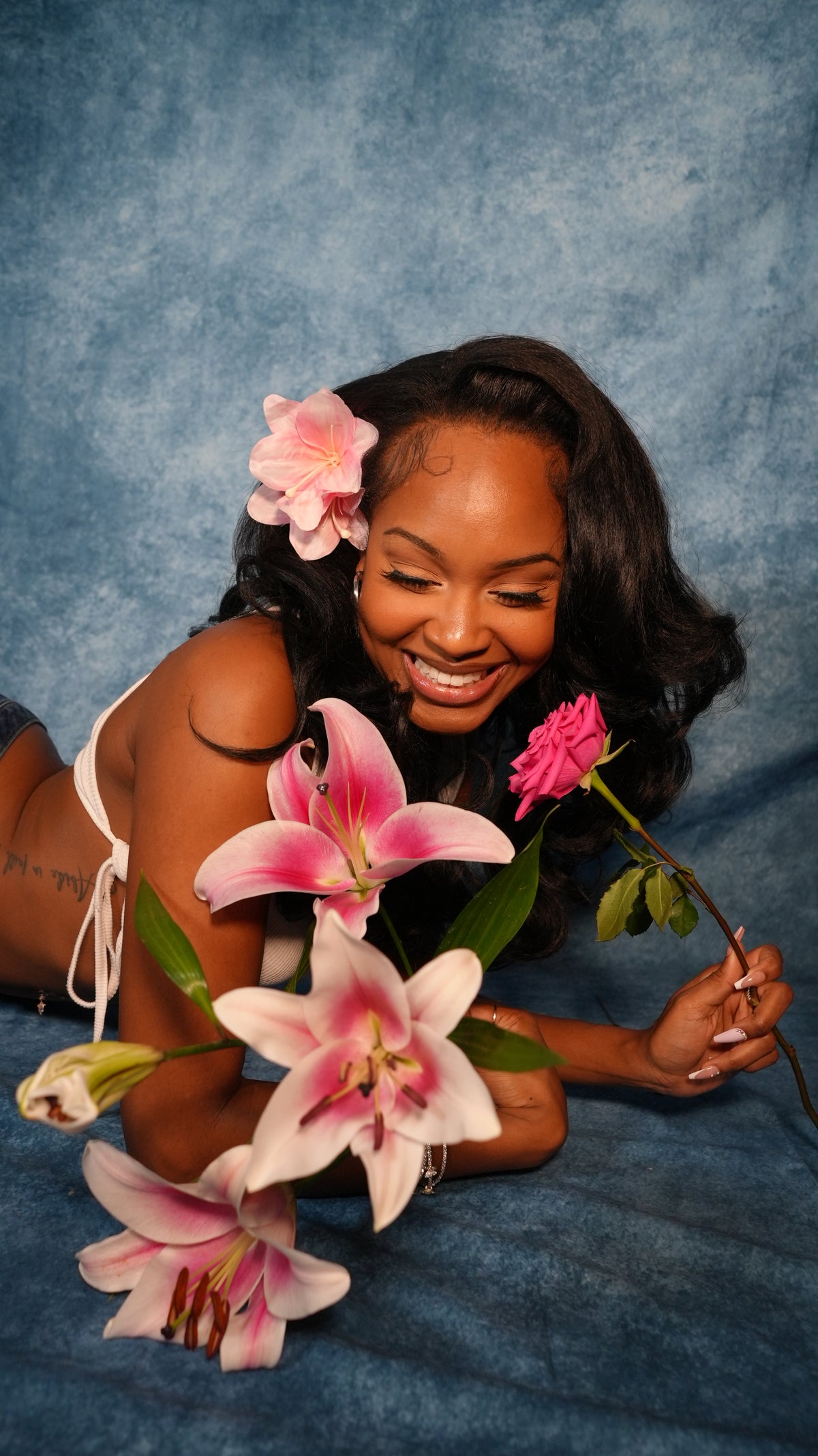 Faux Flower Clip Bundle