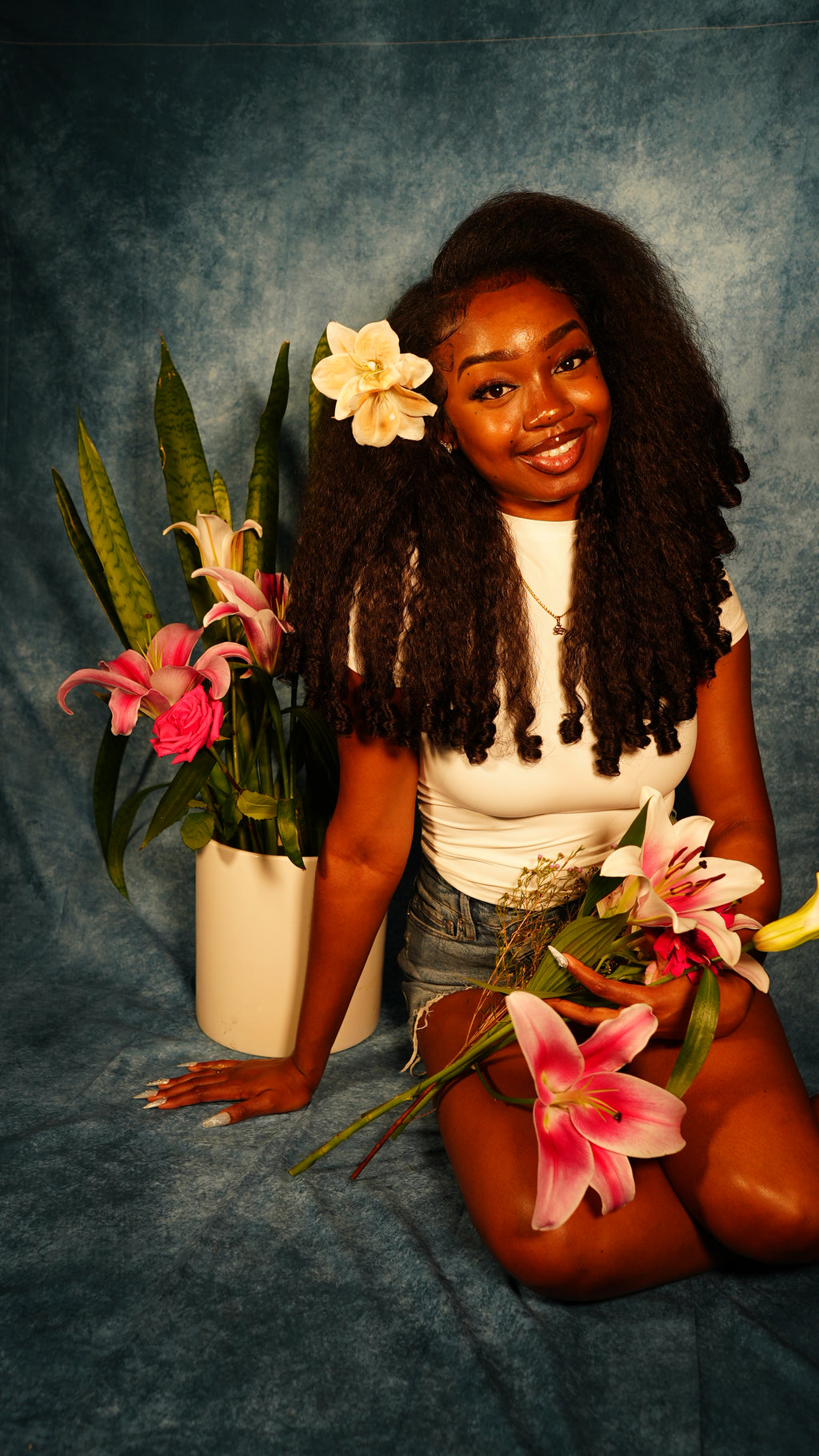 Faux Flower Clip Bundle
